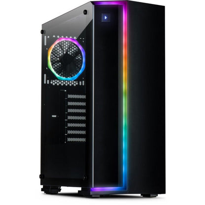 Inter-Tech S-3906 Renegade RGB | Midi Tower Case | Zwart