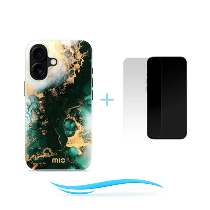 iPhone 16 Beschermingsset – Hoesje + Screenprotector