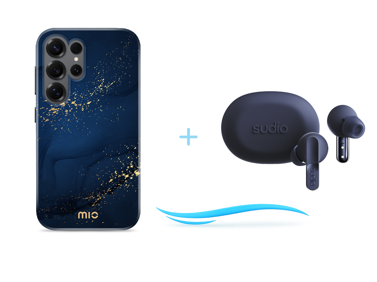 Sound & Protect Bundle | Samsung S26 Ultra Hoesje + Sudio N3 Pro Oordopjes