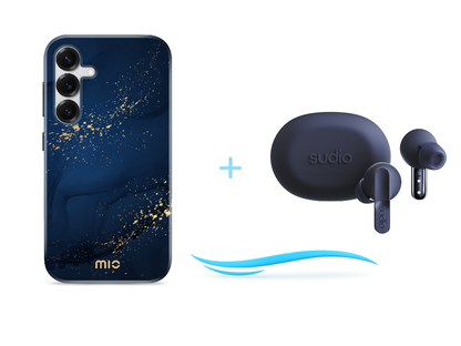 Sound & Protect Bundle | Samsung S26 Hoesje + Sudio N3 Pro Oordopjes