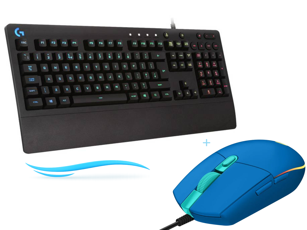 Core Gamer Bundle – Basic | Gaming Keyboard + Muis (G203 & G213 RGB)