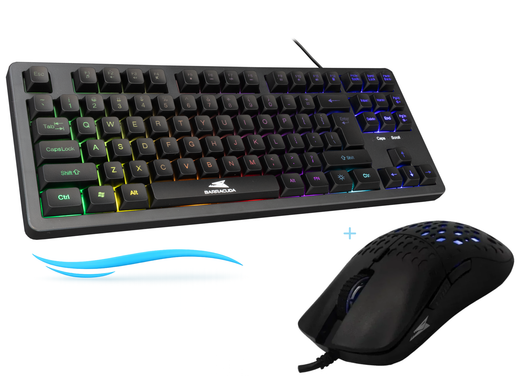 Budget Gaming Bundle – Basic | Gaming Keyboard + Muis (Baracuda Krill & Octopus)