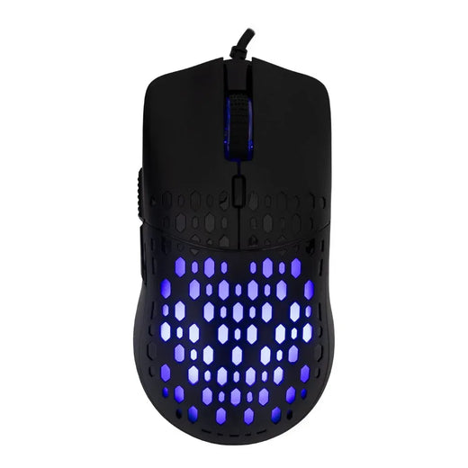 Baracuda OCTOPUS RGB | Bekabelde Gaming Muis | Rechtshandig | USB-A | 3600 DPI | Zwart - Essentify