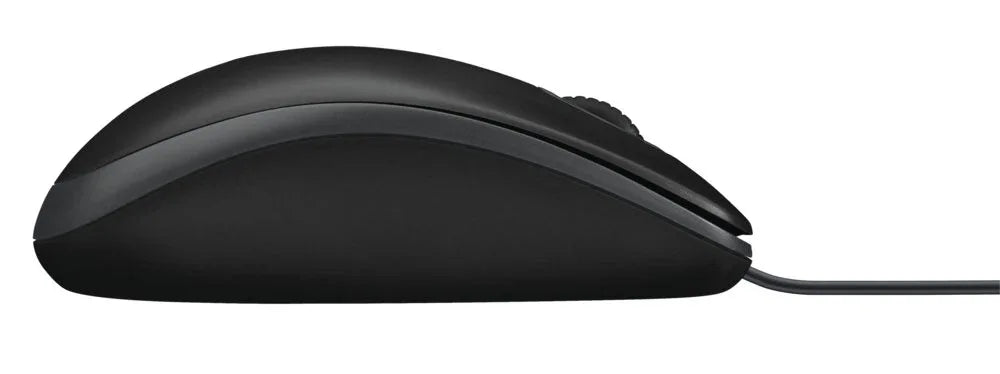 Logitech B100 | Bedrade Muis | Links- en Rechtshandig | USB-A | 800 DPI | Zwart - Essentify