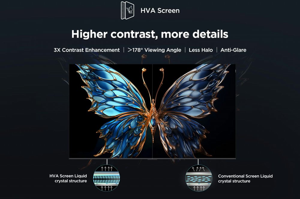 TCL 65V6C | 65" 4K Ultra HD DLED Smart TV | Google TV | Dolby Vision | 60Hz (2025)