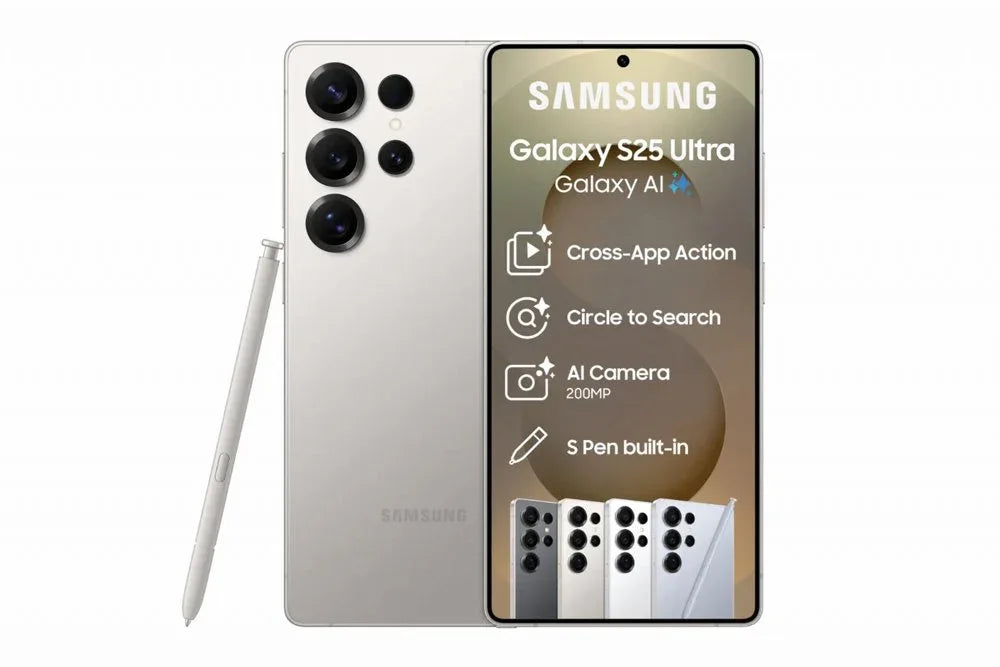 Samsung Galaxy S25 Ultra 5G - 512GB - Titanium Gray - Essentify