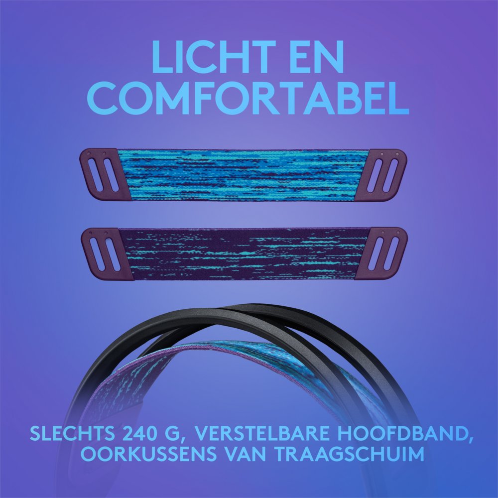 Logitech G335 | On-Ear Gaming Headset 3,5mm Connector | Zwart