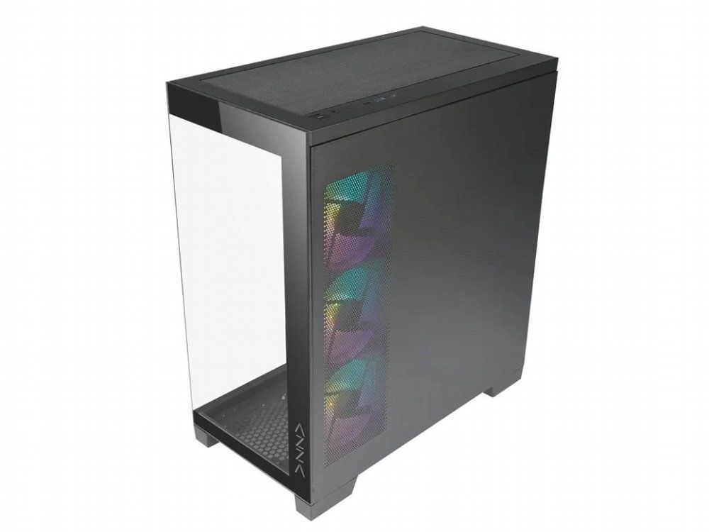 Case Azza Cove | Midi Tower | RGB | Tempered Glass | Zwart