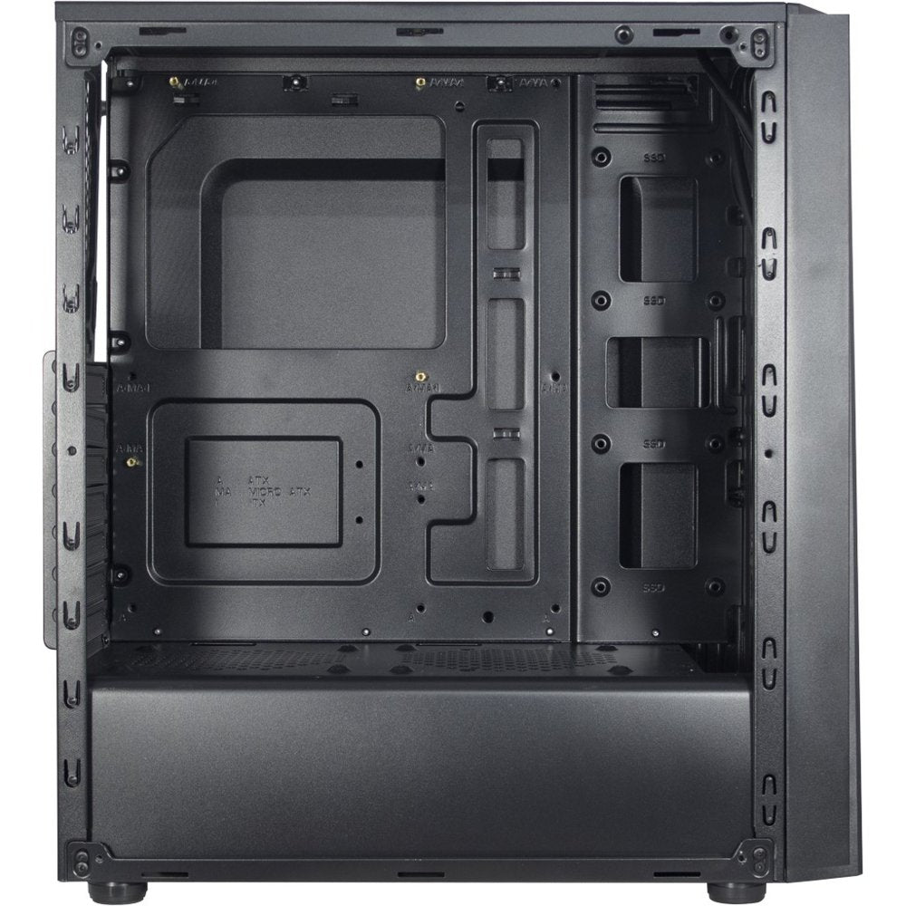 Inter-Tech T-11 Televen | Midi Tower | Zwart