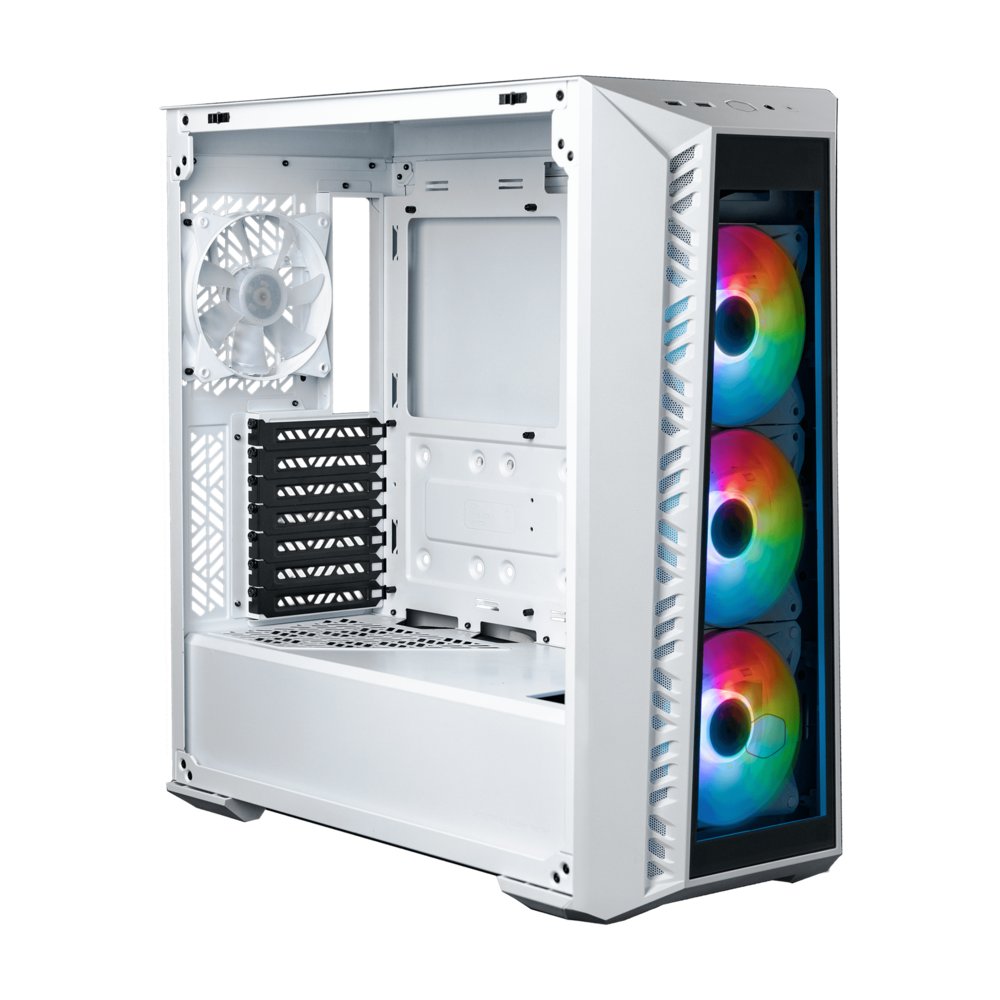 Cooler Master MasterBox 520 RGB | Midi Tower Case | Wit