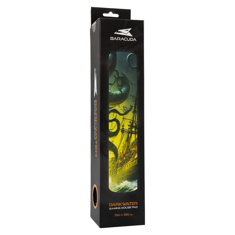 Baracuda DARKWATER | Gaming Mousepad | 75x35cm | Anti-slip - Essentify
