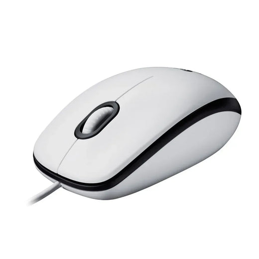 Logitech M100 | Bekabelde Muis | Links- en Rechtshandig | USB-A | 1000 DPI | Wit - Essentify