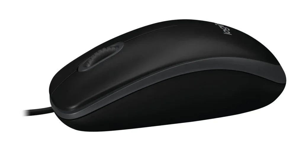 Logitech B100 | Bedrade Muis | Links- en Rechtshandig | USB-A | 800 DPI | Zwart - Essentify