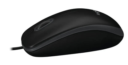 Logitech B100 | Bedrade Muis | Links- en Rechtshandig | USB-A | 800 DPI | Zwart - Essentify