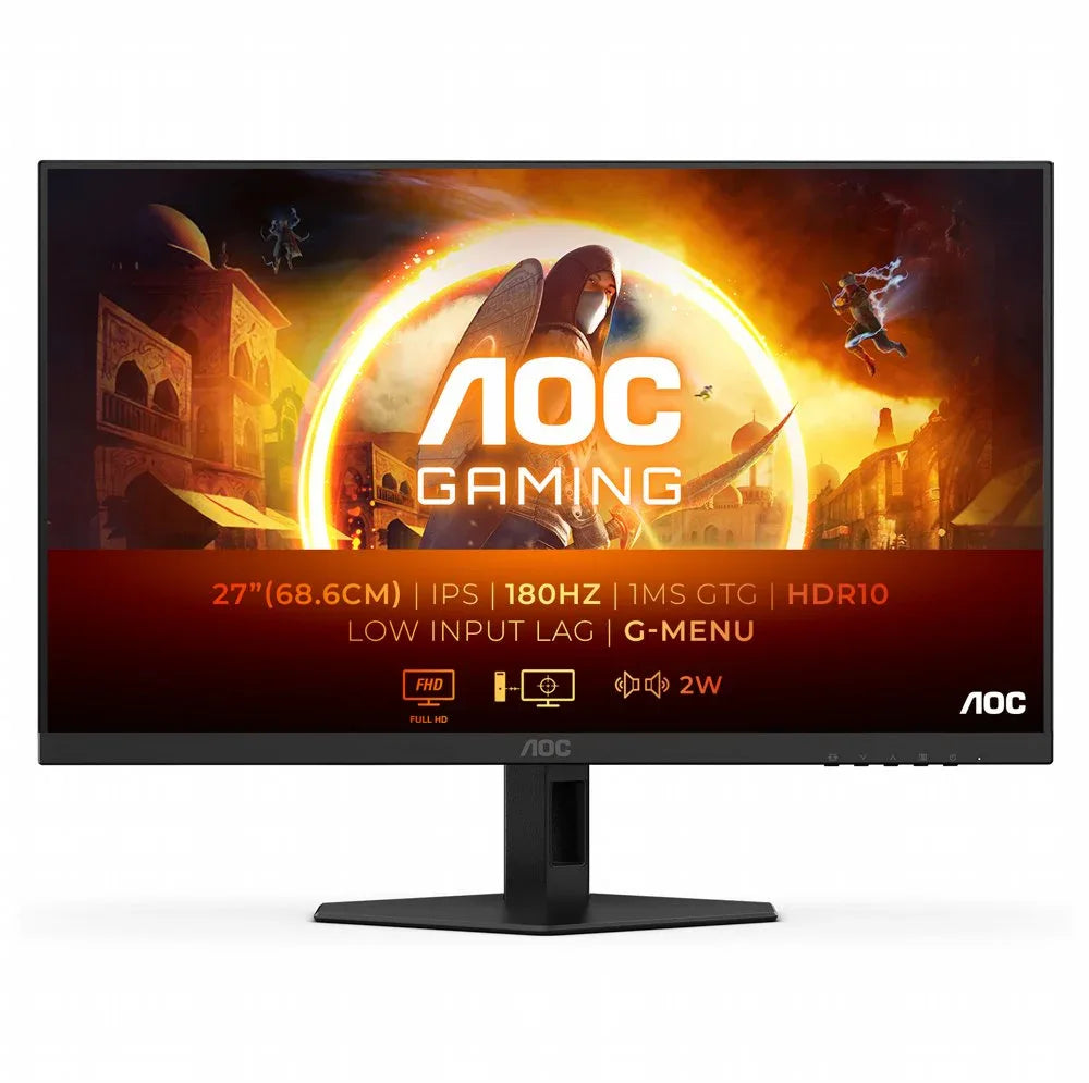 AOC 27G4XE 27" | 1920 x 1080 Full HD IPS | 180Hz | Gaming Monitor - Essentify