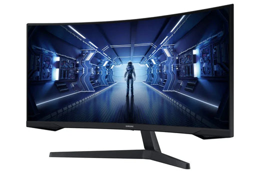 Samsung Odyssey C34G55TWWP 34" | 3440 x 1440 VA | 165Hz | Curved Gaming Monitor - Essentify