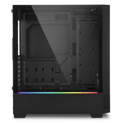 Sharkoon RGB Flow | Midi Tower Case | Zwart