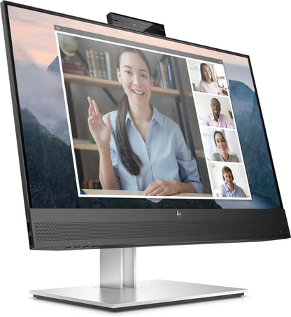 HP E24mv G4 24" | 1920x1080 IPS | 60Hz | Conferencing Monitor met Webcam, Microfoon en Speakers - Essentify