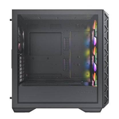Montech AIR 903 MAX | Midi Tower Behuizing | High Airflow | 4x 140mm (3x ARGB) | Tempered Glass | Zwart