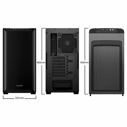 be quiet! Pure Base 501 | Midi Tower Case | Zwart