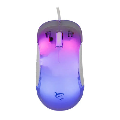 White Shark Mordred-W | Gaming Muis | 825 Chipset | RGB Verlichting | 12.800 DPI | Wit - Essentify