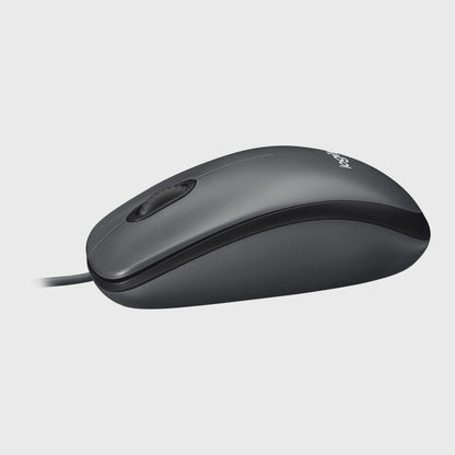 Logitech M100 | Bekabelde Muis | Links- en Rechtshandig | USB-A | 1000 DPI | Zwart