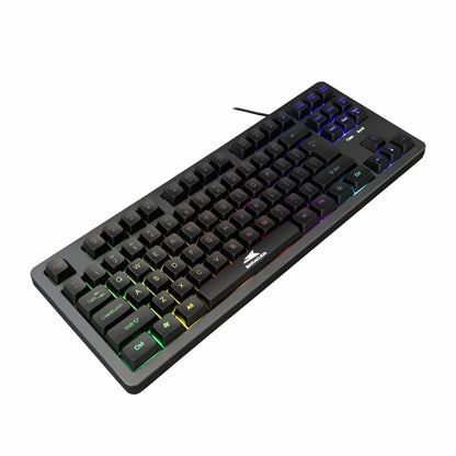 Baracuda KRILL RGB | Tenkeyless Bedraad Gaming Toetsenbord | QWERTY | Zwart - Essentify