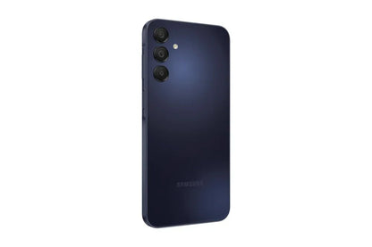 Samsung Galaxy A15 | 6.5" Display | Android 14 | 4G | 4 GB RAM | 128 GB Opslag | 5000 mAh | Zwart/Blauw - Essentify