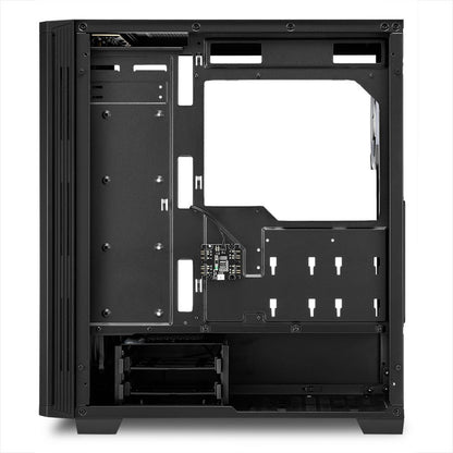 Sharkoon RGB LIT 200 | Midi Tower Behuizing | Zwart