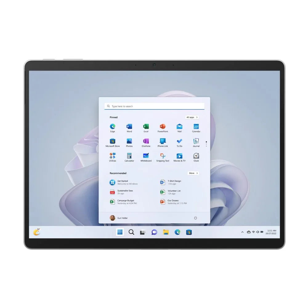 Microsoft Surface Pro 9 | 13" Display | Intel Core i7 | 16 GB RAM | 256 GB SSD | Wi-Fi 6E | Windows 11 Home | Platina - Essentify