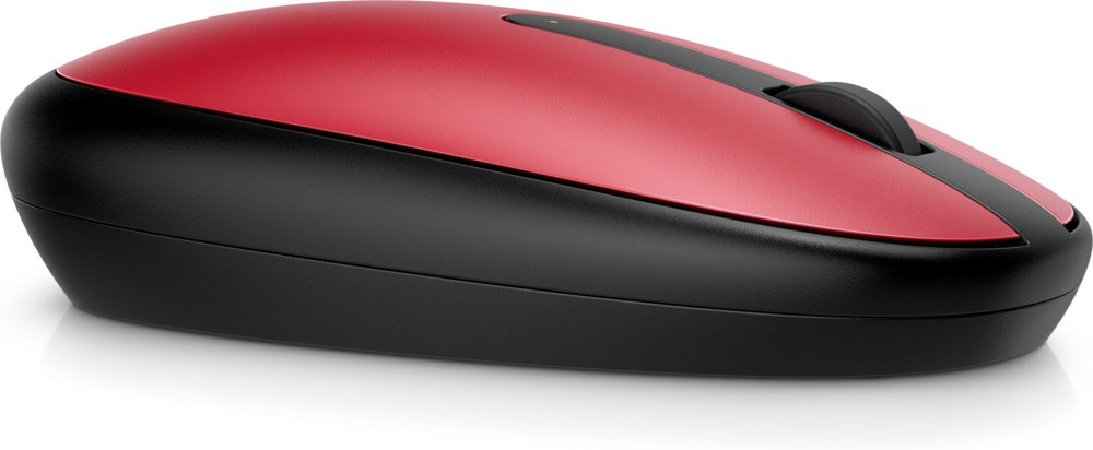 HP 240 Empire Red | Bluetooth Muis | Links- en Rechtshandig | 1600 DPI | Rood/Zwart - Essentify