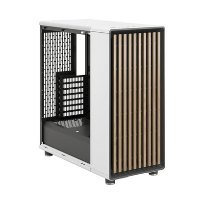 Fractal Design North | ATX Behuizing | Wit (Chalk White) | TG Side Panel (Transparant)