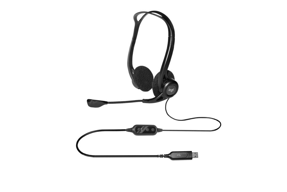 Logitech H960 | Bedrade On-ear Headset USB-A | Zwart