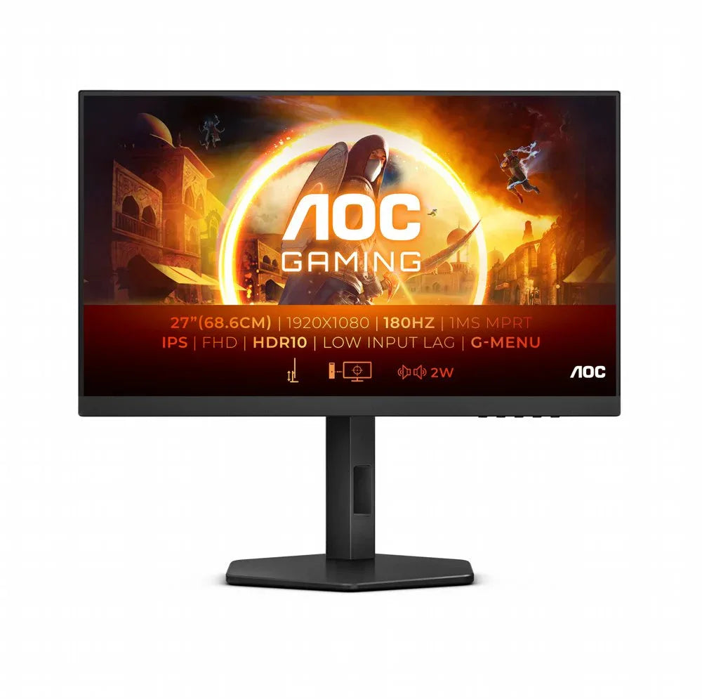 AOC 27G4X 27" | 1920 x 1080 Full HD IPS | 180Hz | Gaming Monitor - Essentify