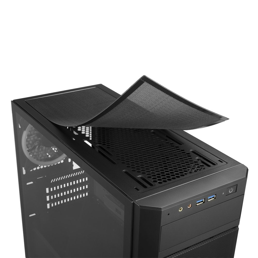 Sharkoon V1000 RGB | Micro Tower Behuizing | Zwart