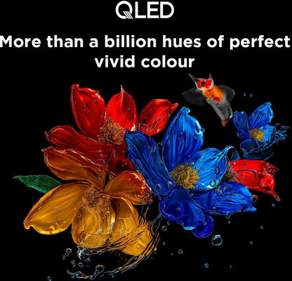 TCL 55T8C | 55" 4K Ultra HD QLED Smart TV | 120Hz | Google TV + Wifi | Dolby Vision & HDR10+ | HDMI 2.1 (2025)