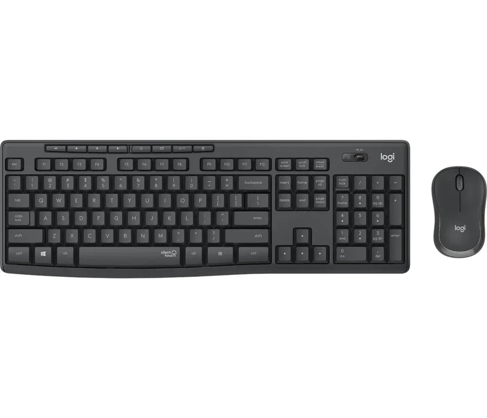 Logitech MK295 Silent | Draadloze Muis en Toetsenbordcombo | QWERTY - Essentify