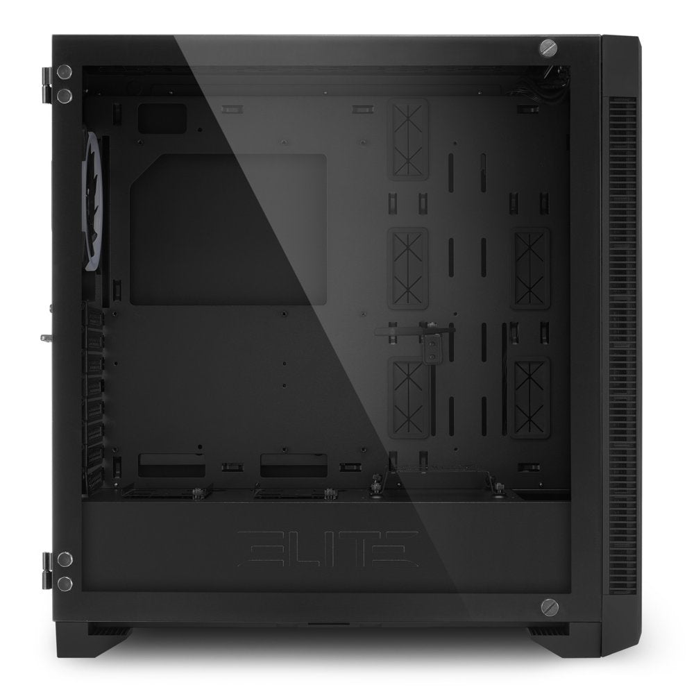 Sharkoon ELITE SHARK CA200M | Midi Tower Behuizing | Zwart