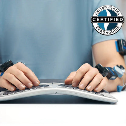 Logitech K860 Ergo | Draadloos Bluetooth Toetsenbord met Receiver | QWERTY - Essentify