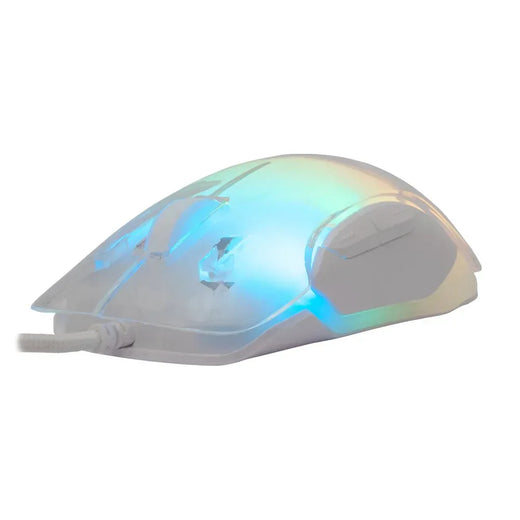 White Shark Mordred-W | Gaming Muis | 825 Chipset | RGB Verlichting | 12.800 DPI | Wit - Essentify
