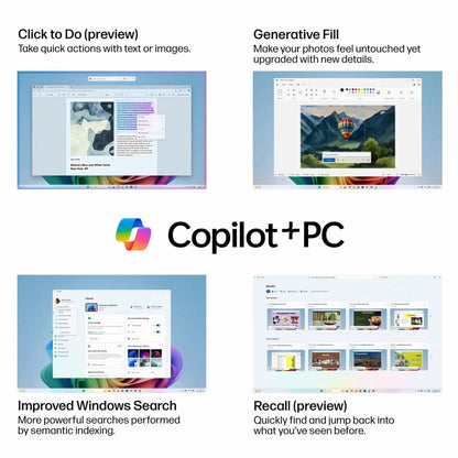 HP OmniBook 3 NGAI | 15.6" Full HD IPS Touch | AMD Ryzen AI 5 330 | 16GB DDR5 | 512GB SSD | Copilot+ | Windows 11 Home | Zilver
