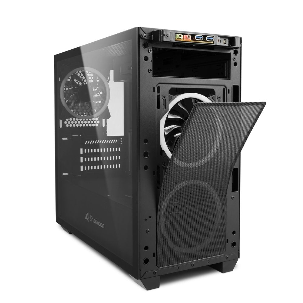 Sharkoon V1000 RGB | Micro Tower Behuizing | Zwart