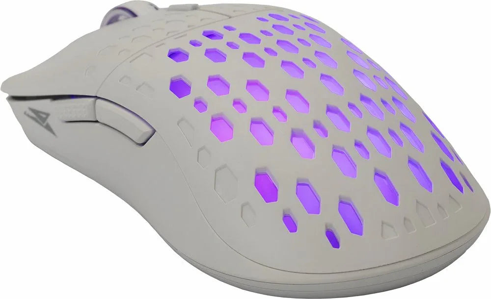 Baracuda OCTOPUS RGB | Bekabelde Gaming Muis | Rechtshandig | USB-A | 3600 DPI | Wit - Essentify