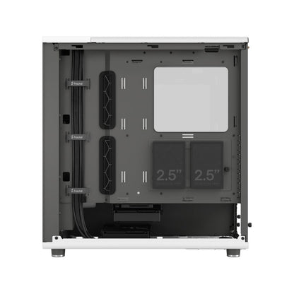 Fractal Design North | ATX Behuizing | Wit (Chalk White) | TG Side Panel (Transparant)