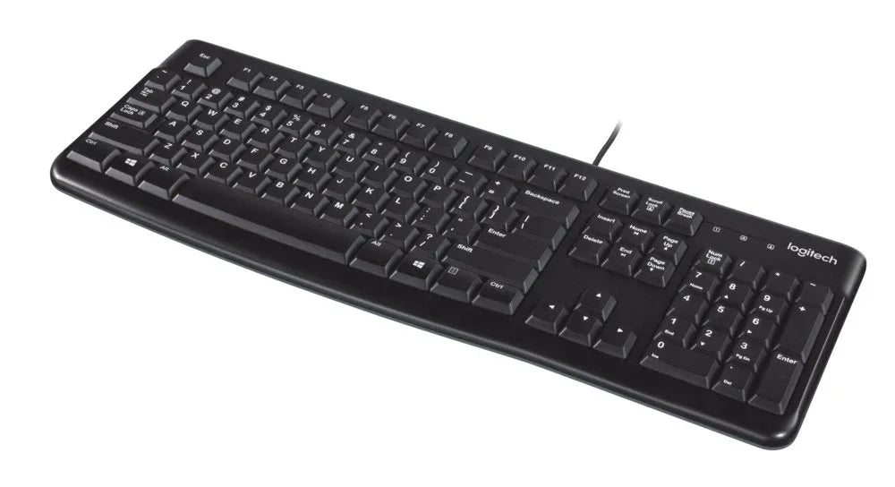 Logitech Keyboard K120 | Zakelijk Bedraad Toetsenbord | QWERTY - Essentify
