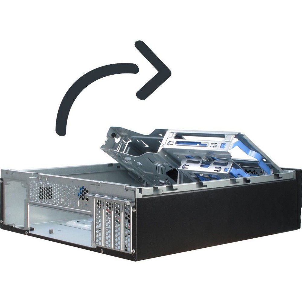 Inter-Tech IT-503 | Small form factor | Zwart |