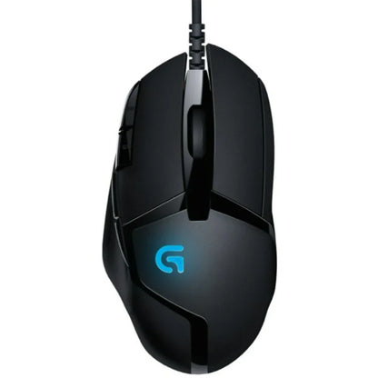 Logitech G402 Hyperion Fury | Bedrade Gaming Muis | Rechtshandig | USB-A | 4000 DPI | Zwart - Essentify