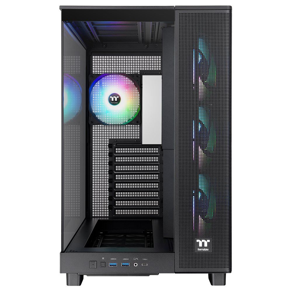 Thermaltake View 380 XL TG ARGB | Mid Tower Case | Zwart (CA-11E-00M1WN-00)