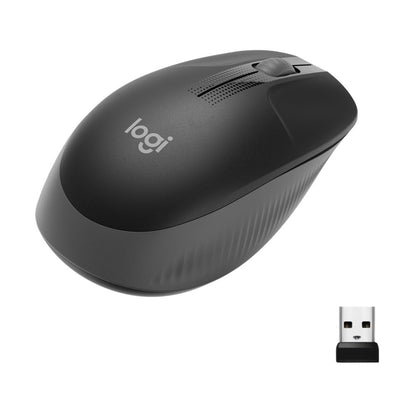 Logitech M190 | Draadloze Muis | Links- en Rechtshandig | RF | 1000 DPI | Zwart
