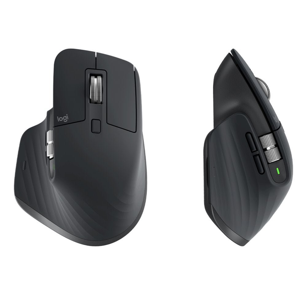 Logitech MX Master 3S | Draadloze Muis | RF-Draadloos + Bluetooth | 8000 DPI | Grafiet